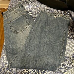 Classic Blue Straight Leg Jeans